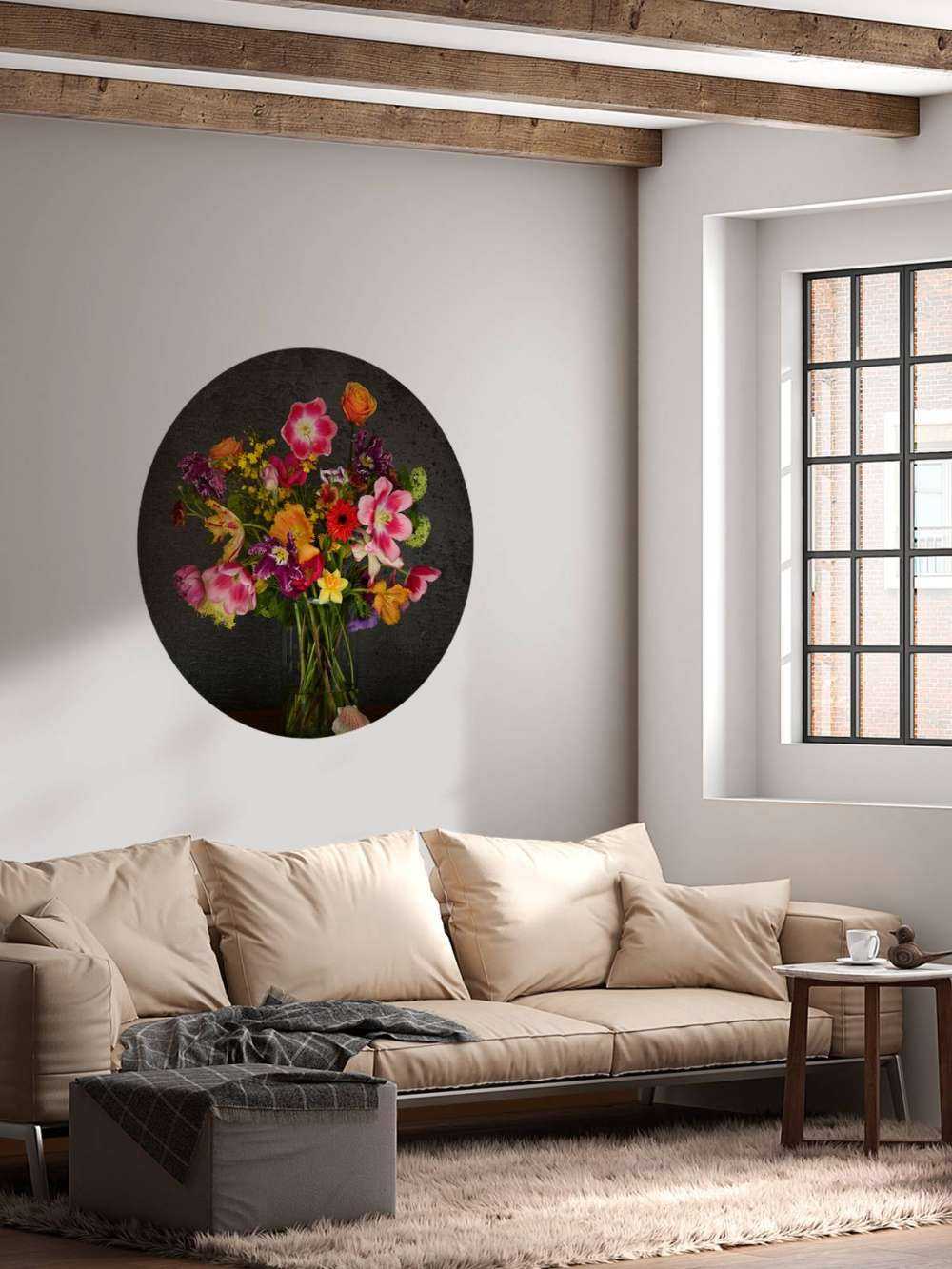 Kolorowy bukiet kwiatów