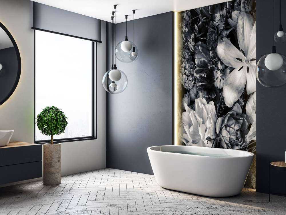 Bukiet różnych kwiatów