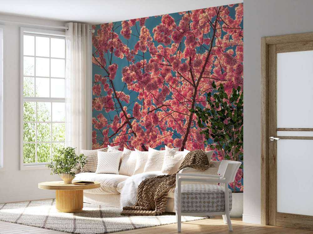 Jasnoróżowe kwiaty