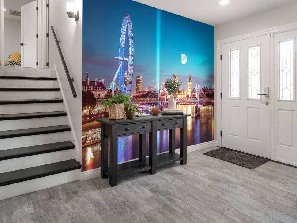 Westminster przy pełni księżyca