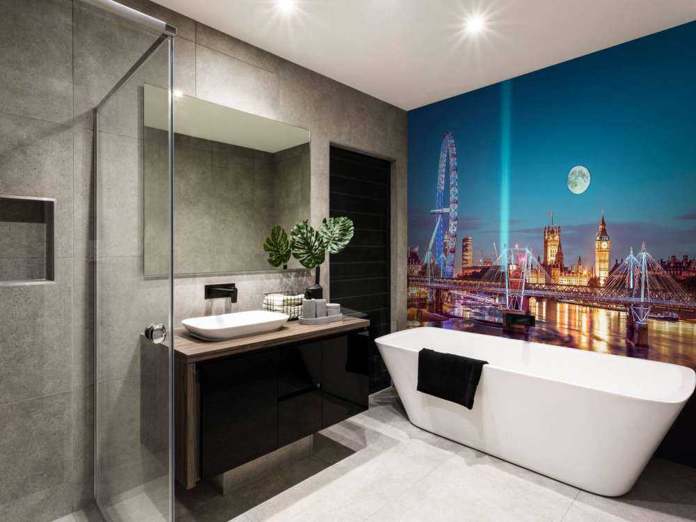 Westminster przy pełni księżyca