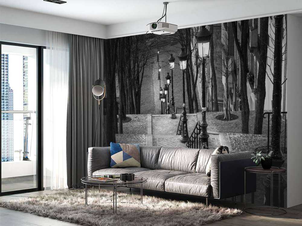 Cichy wieczór na Montmartre