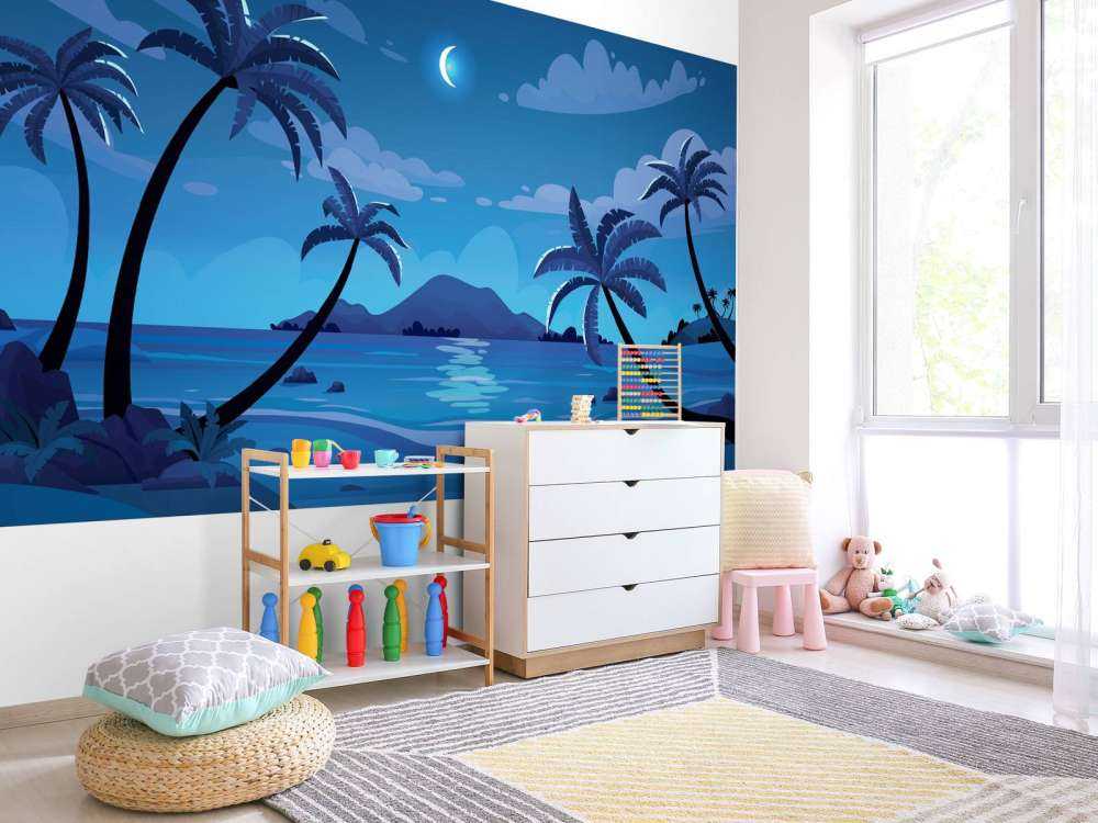 Piękny widok w nocy