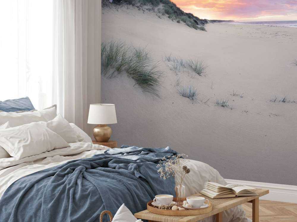 Wschód słońca nad wydmami