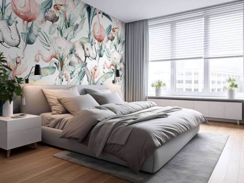 Zwierzęta między liśćmi