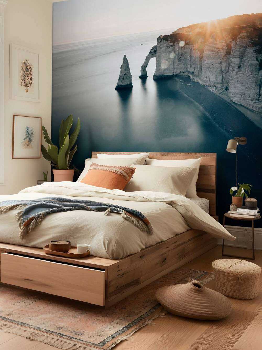 Poranne słońce w Normandii