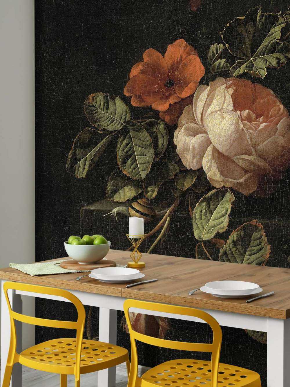 Martwa natura z różami