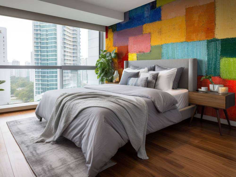 Kolorowe rozmieszczenie powierzchni