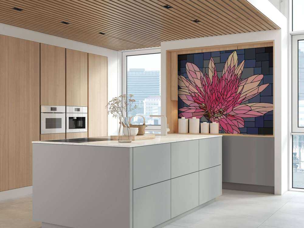 Różowy kwiat w rozkwicie