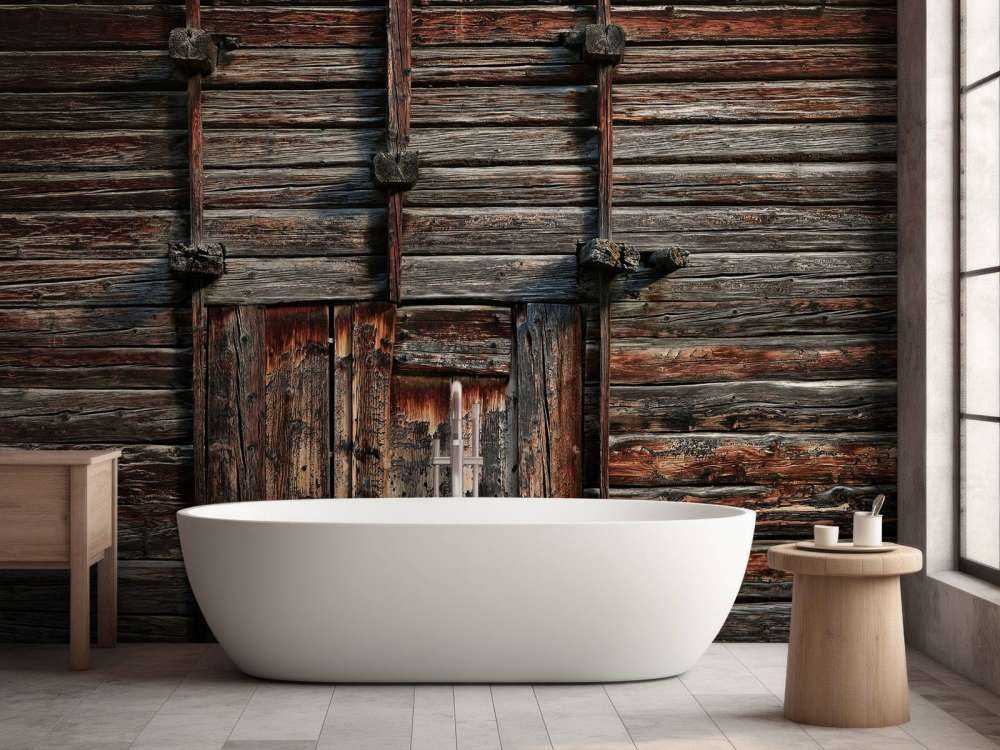 Stare drewno z belkami