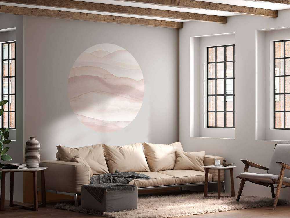 Abstrakcyjny falisty gradient - nude