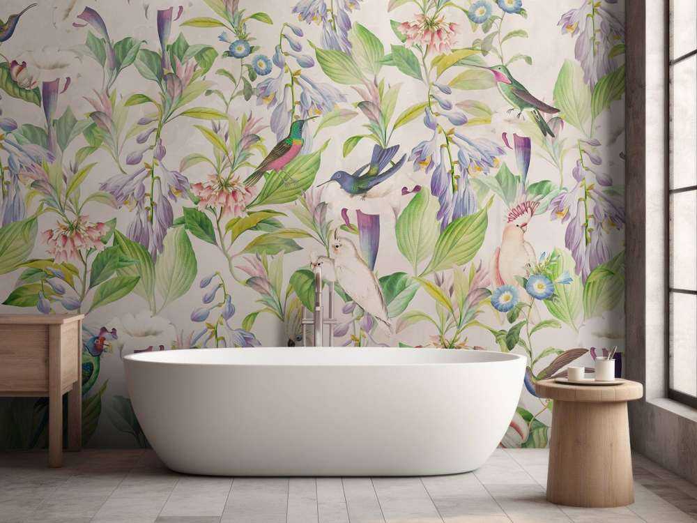 Eteryczny Śpiew Ptaków Kwiaty - Pastelowy Raj