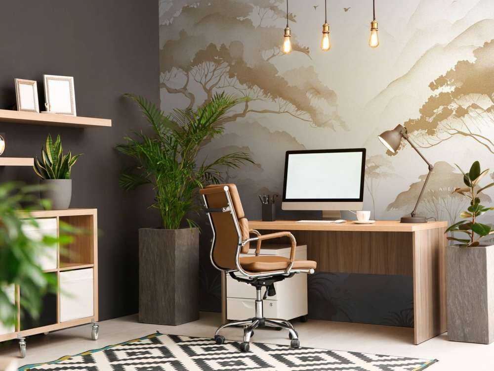 Mglista Dolina Górska, taupe