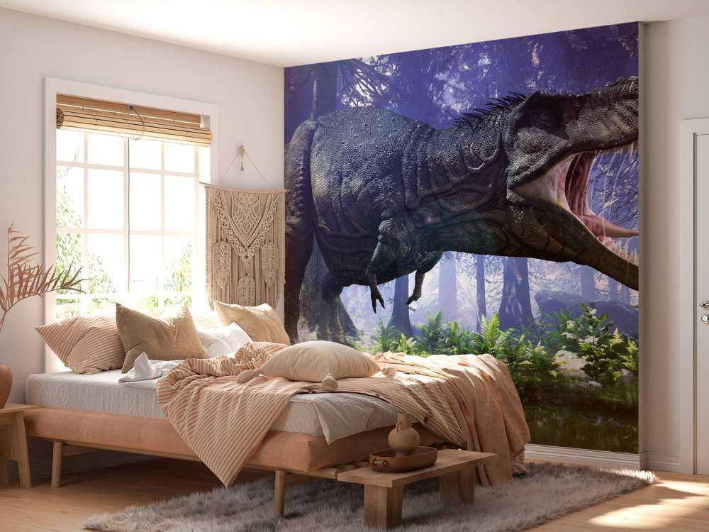 Tyranozaurus Rex nad jeziorem