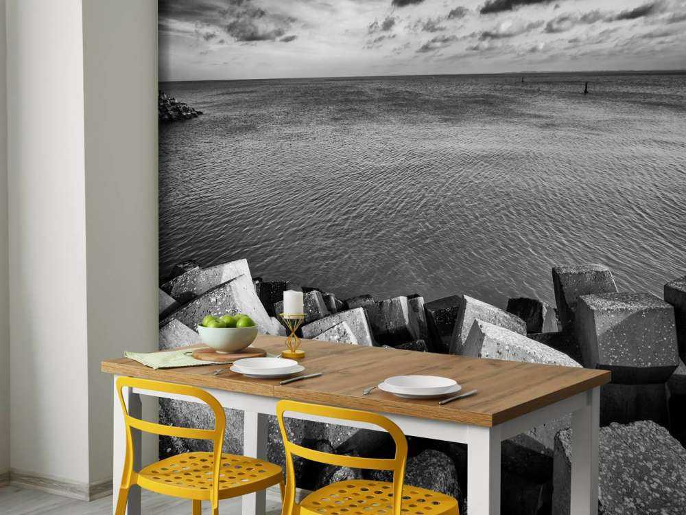 Bloki betonowe dla portu Cadzand Bad 