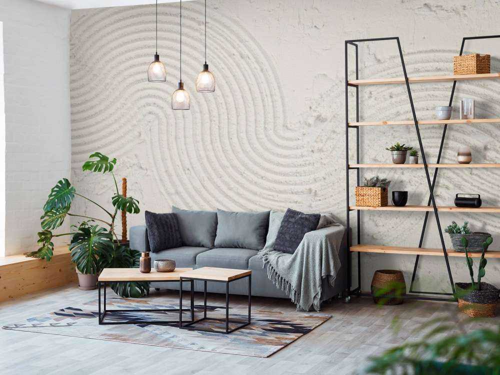 Sztuka tekstury w kolorze białym