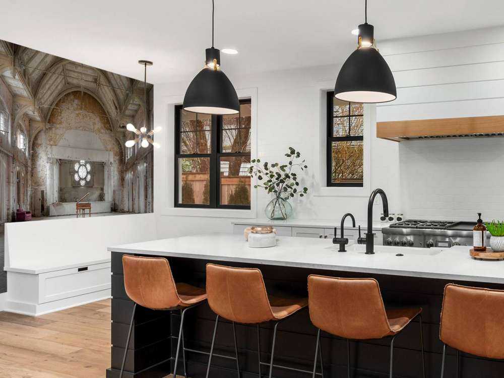 Pokój w starym sanatorium