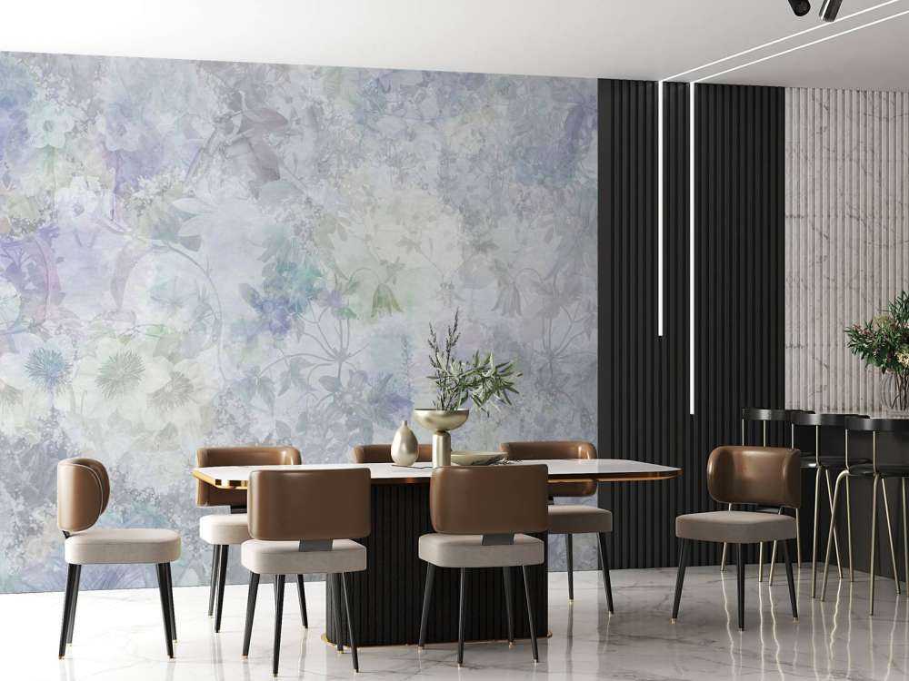 Ogród akwarelowy Fioletowy