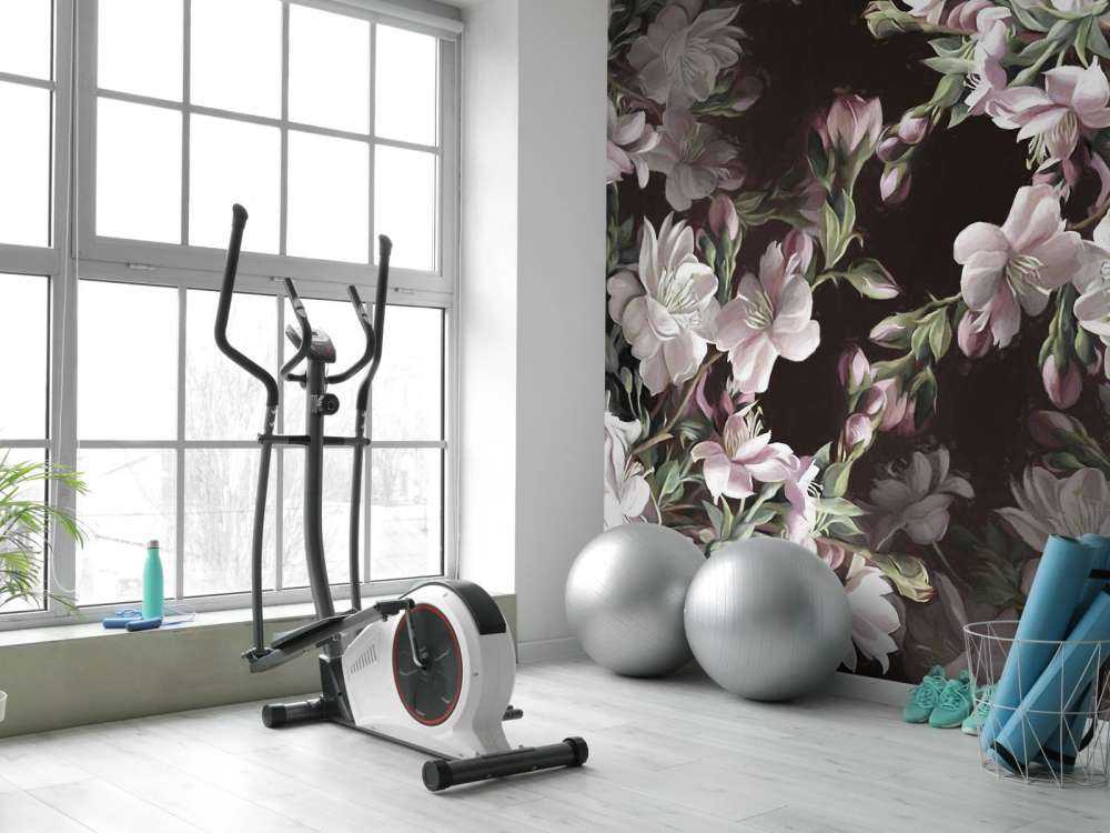 Kwiat jabłoni różowy