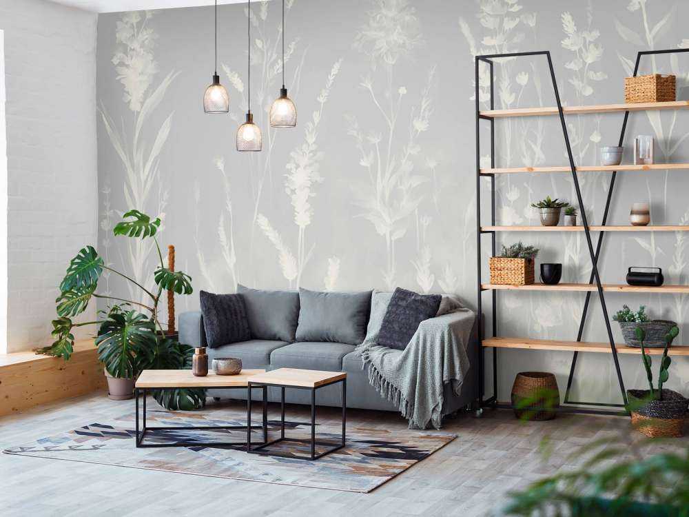 Lawendowa Polana Bezszwowy Miękki Złoty