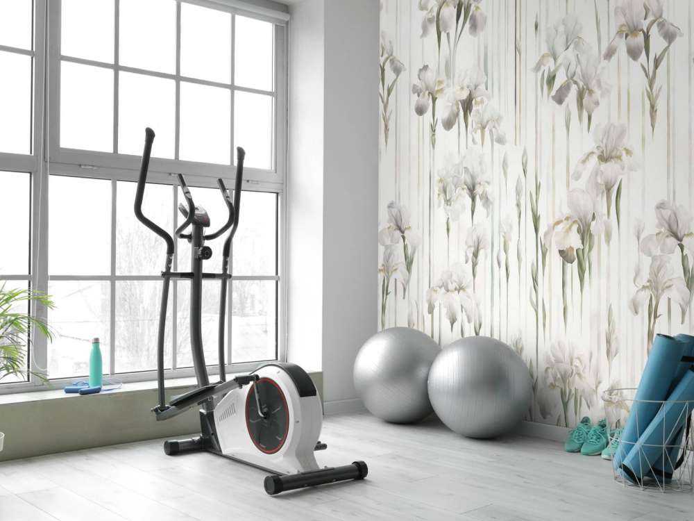 Irysy i paski bezszwowe beżowe