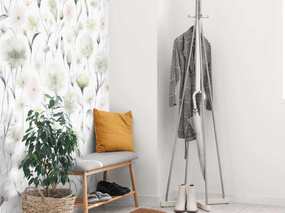 Chabry i trawy polne zielone