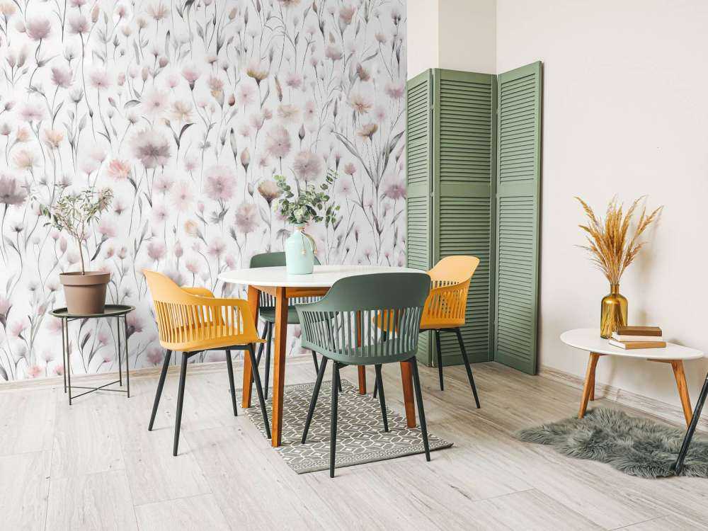 Chabry i trawy polne Różowe