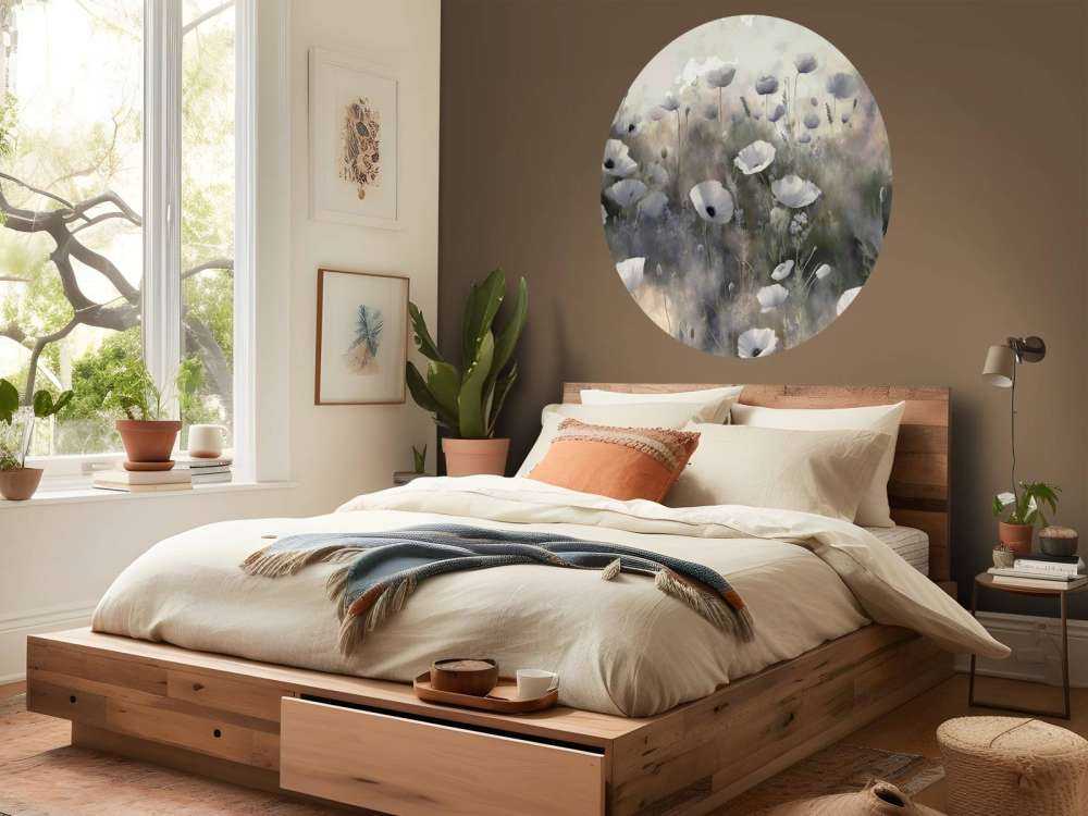 Taniec dzikich kwiatów - niebieski