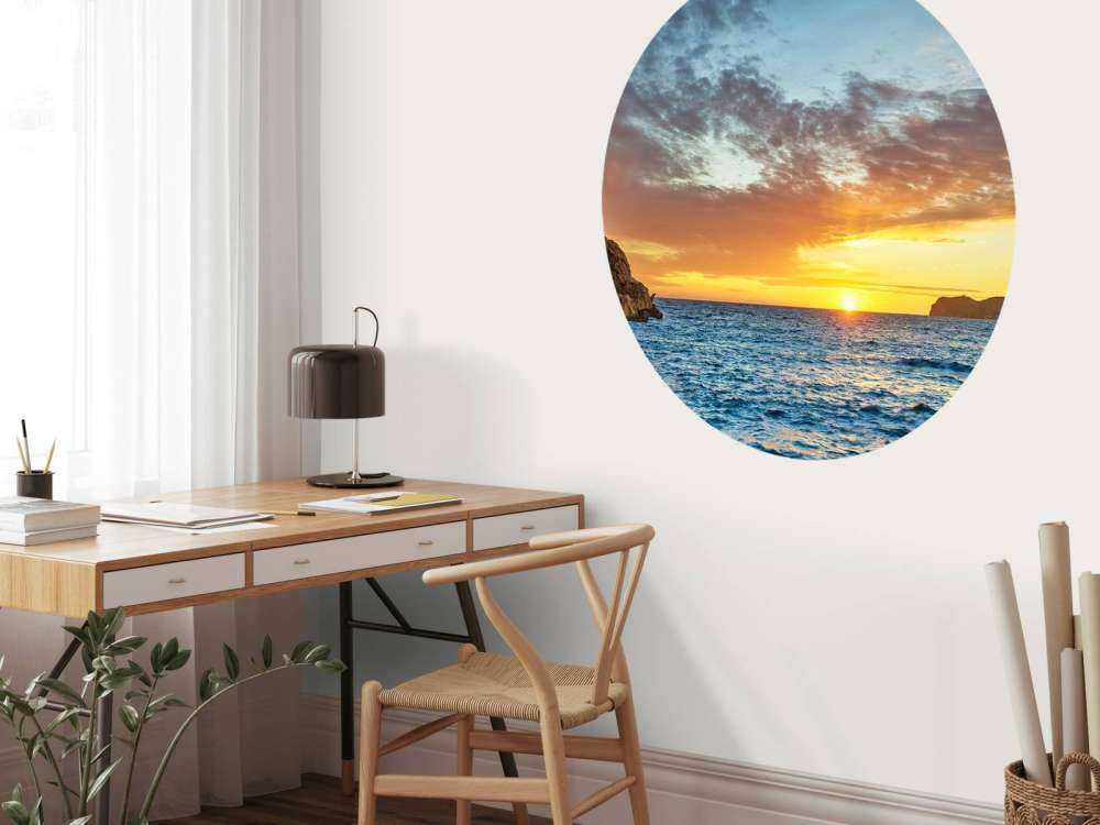 Zachód słońca na wyspie