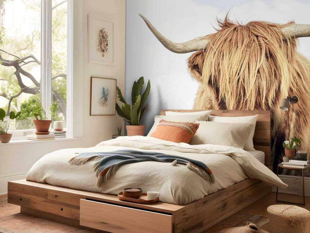 Zbliżenie na szkocką rasę wyżynna