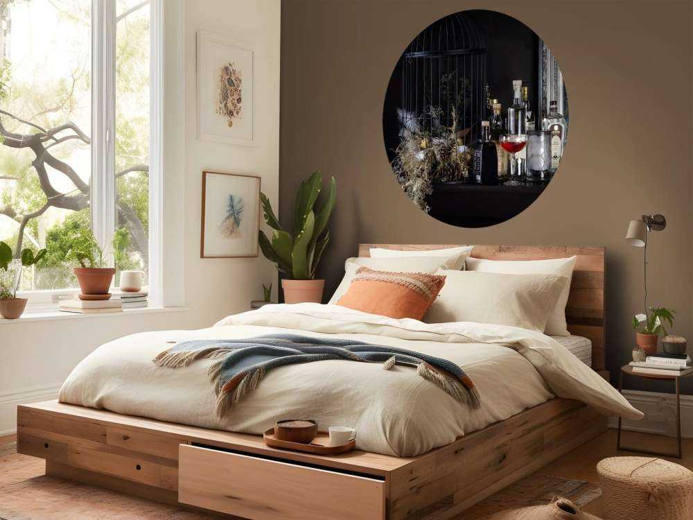 Martwa natura z butelkami do napojów