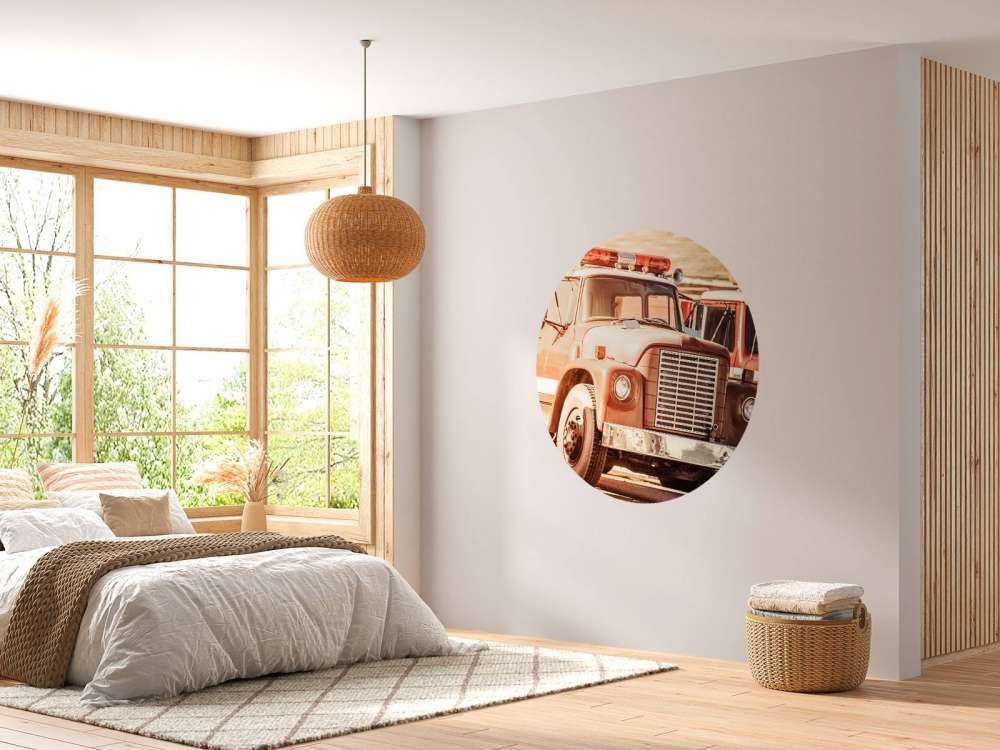 Starożytny wóz strażacki