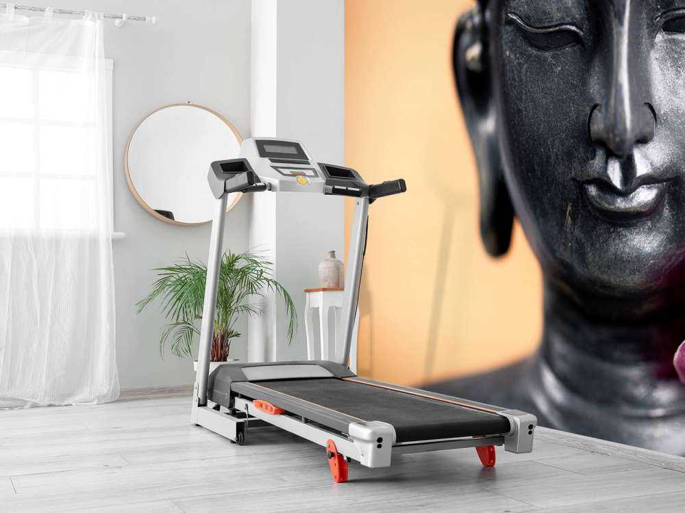 Budda i różowa orchidea