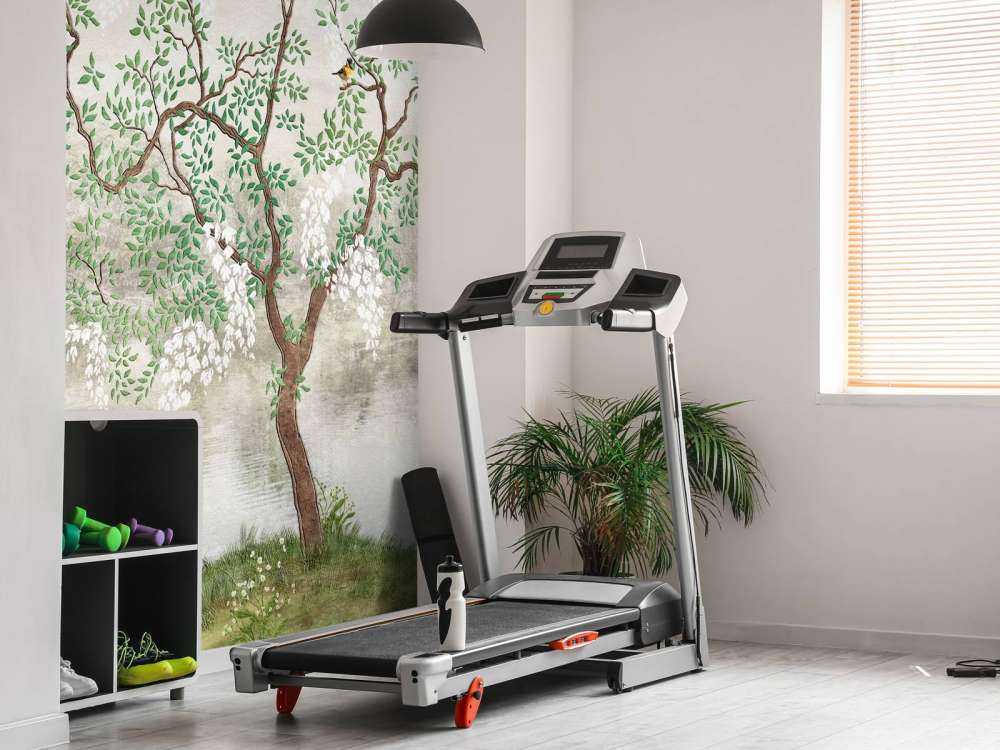 Malowany krajobraz w stylu vintage