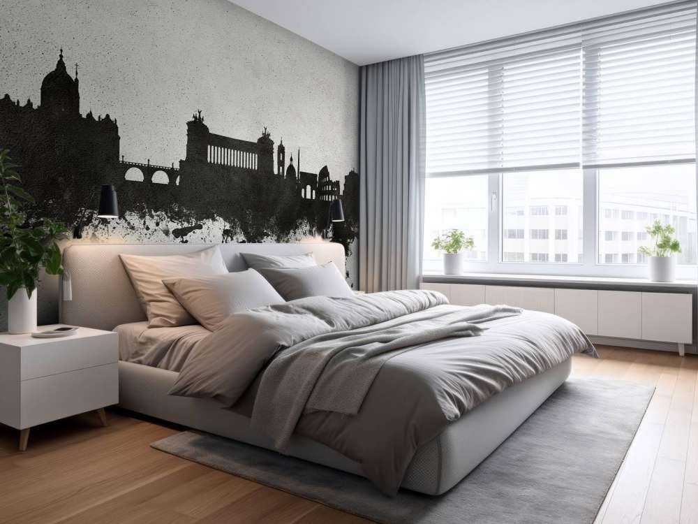 Akwarela panorama, Rzym