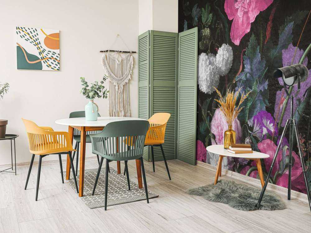 Barokowe kwiaty - martwa natura - nastrojowy róż