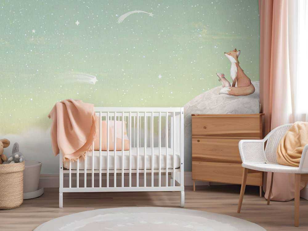 Fox on the Moon - Green