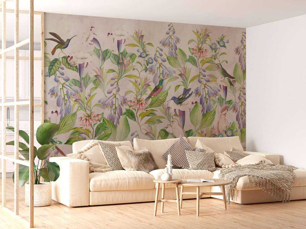 Eteryczny Śpiew Ptaków Kwiaty - Pastelowy Raj