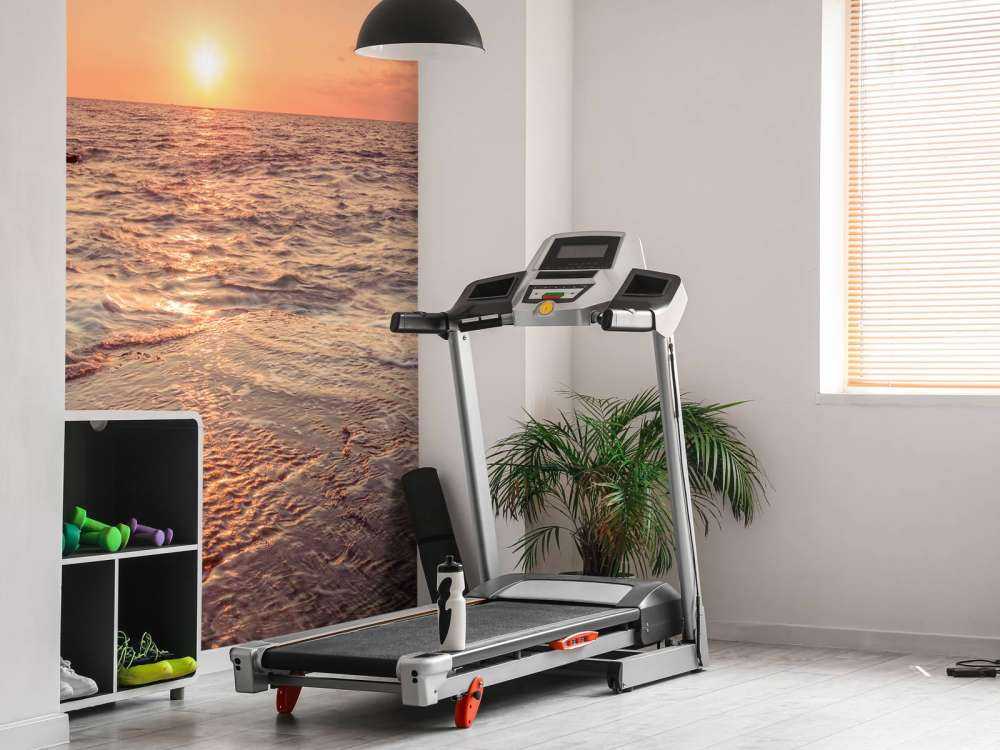 Zachód słońca na plaży