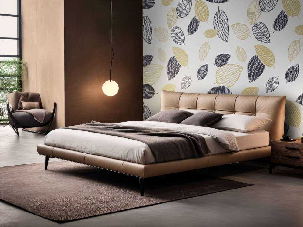 Złote czarne liście