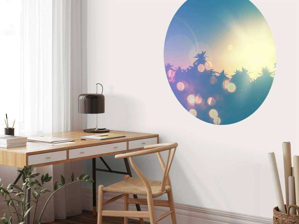 Palmy z efektem retro