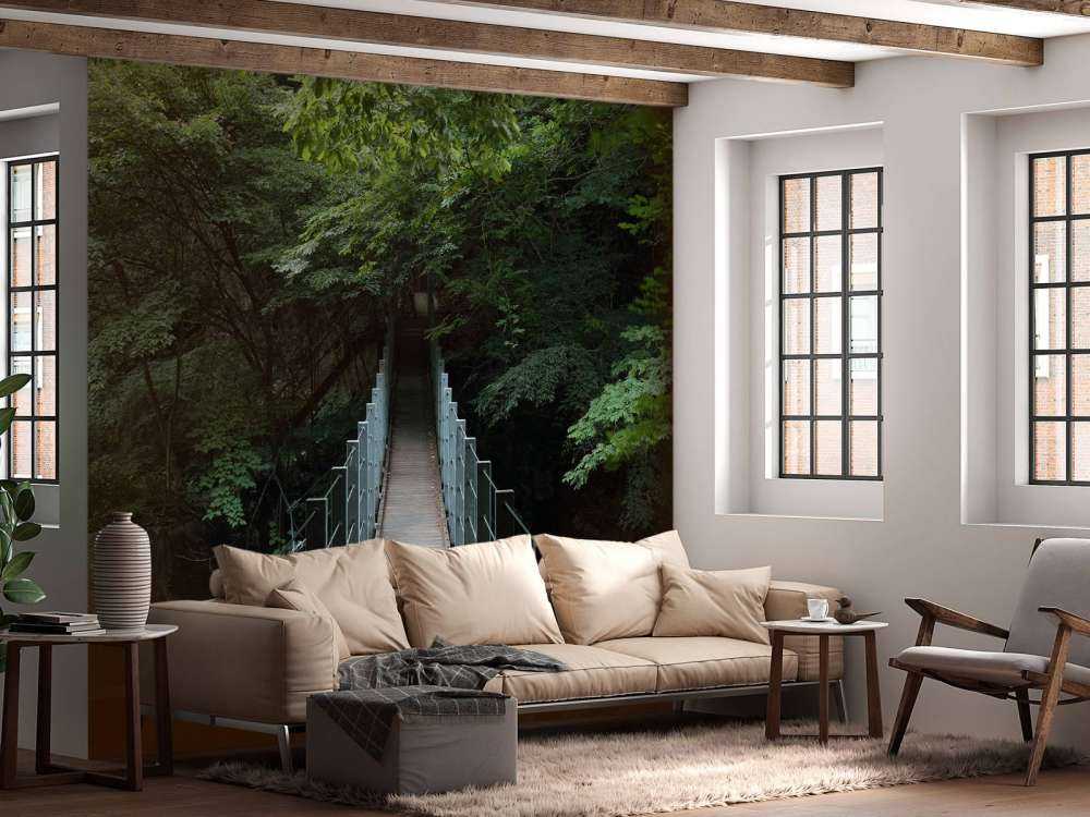 Stalowa kładka dla pieszych