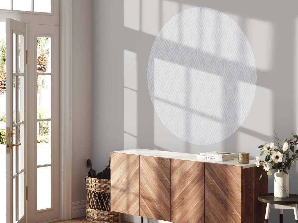 Szary Art Deco Vintage