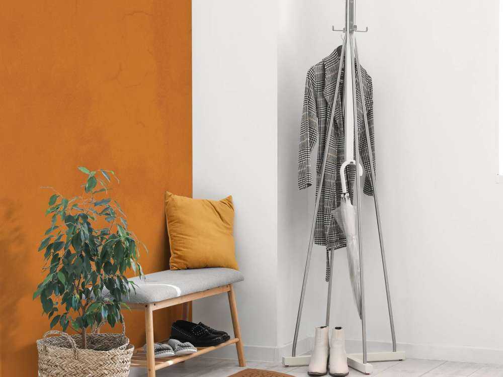 Złotobrązowy beton