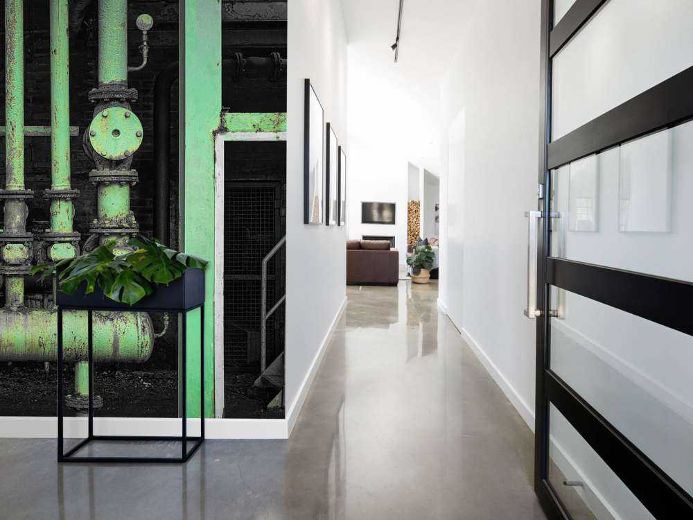 Stare rurki w kolorze zielonym