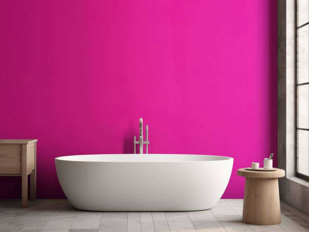 Beton neonowo różowy