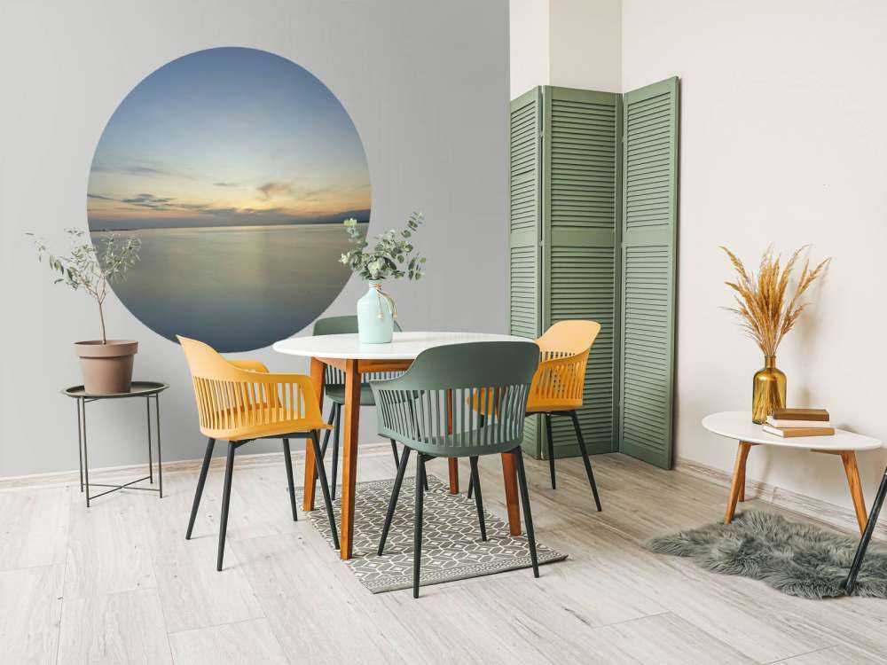 Wschód słońca wybrzeżu 