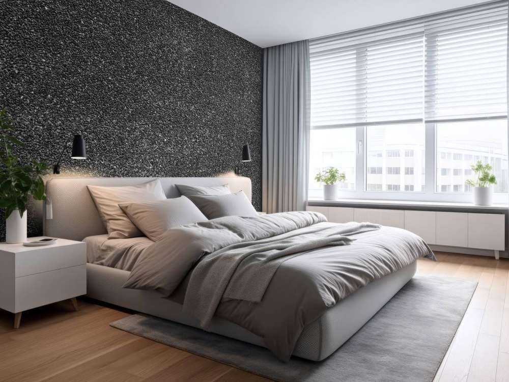 Małe czarne kamienie