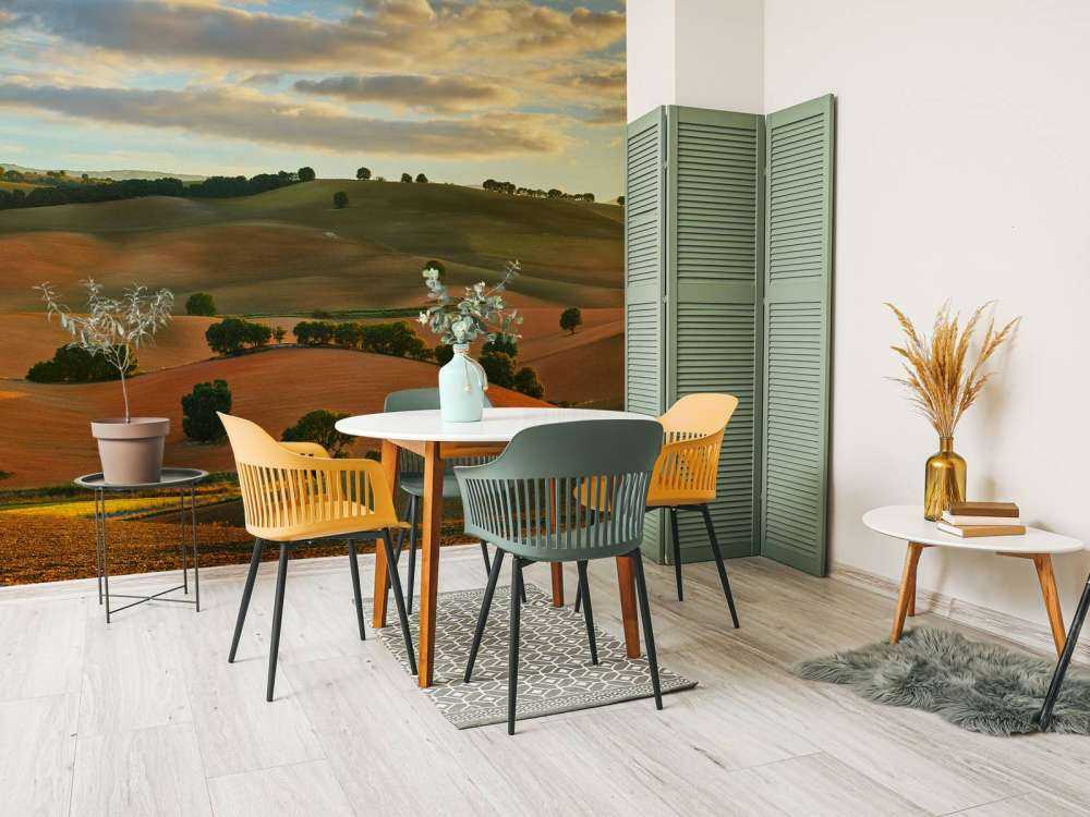 Wzniesiony krajobraz