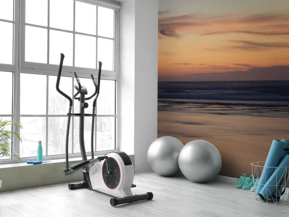 Zachód słońca na wybrzeżu